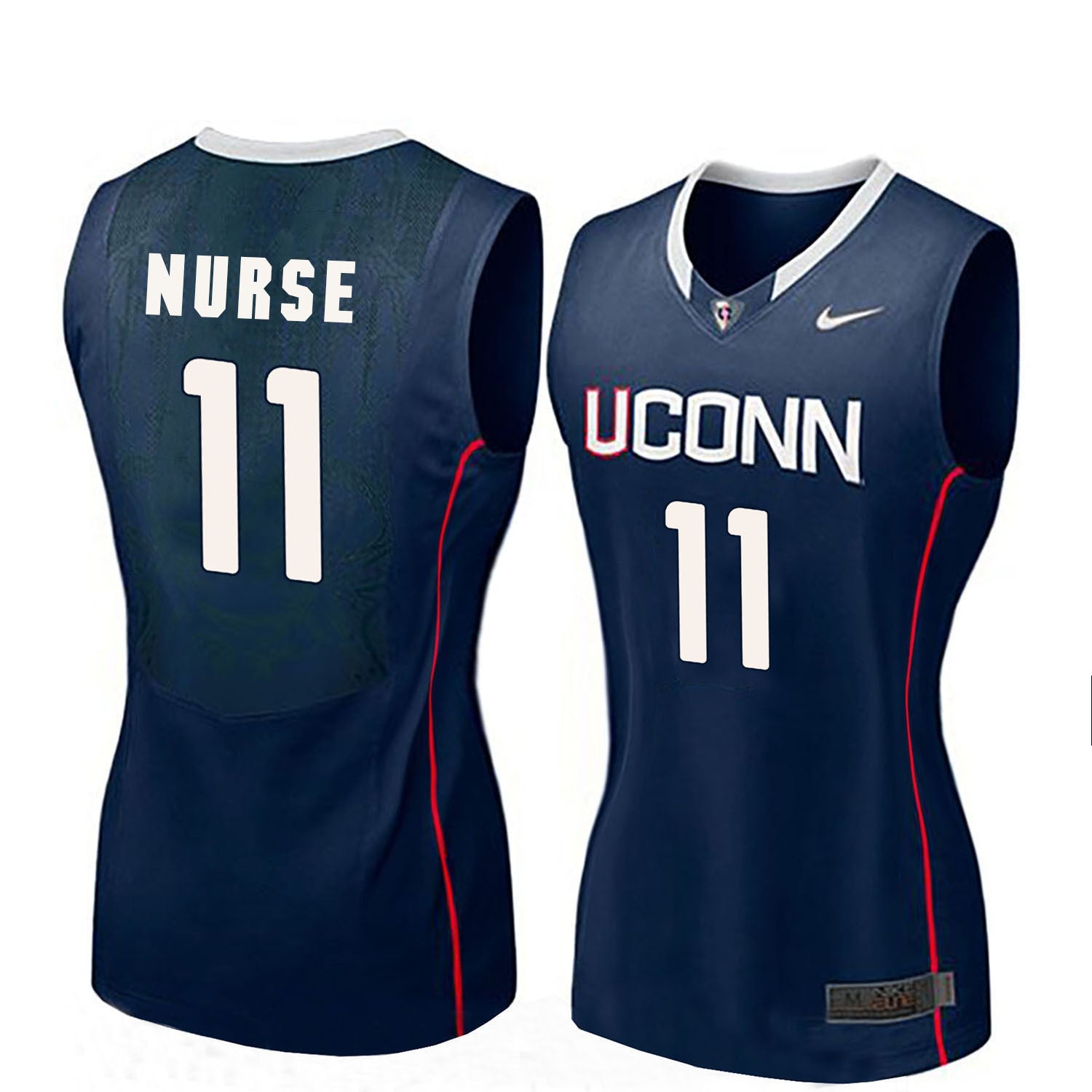 Kia Nurse 11 Women Blue College Football Jersey football jersey product view 1