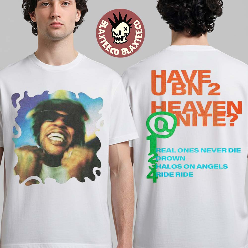Kid Cudi Have U BN 2 Heaven @ Nite EP Merch Cover With Tracklist T-Shirt Unisex T-shirt, Sweatshirt, Hoodie, Long Sleeve Tee - T-Shirt, Sweatshirt, Hoodie