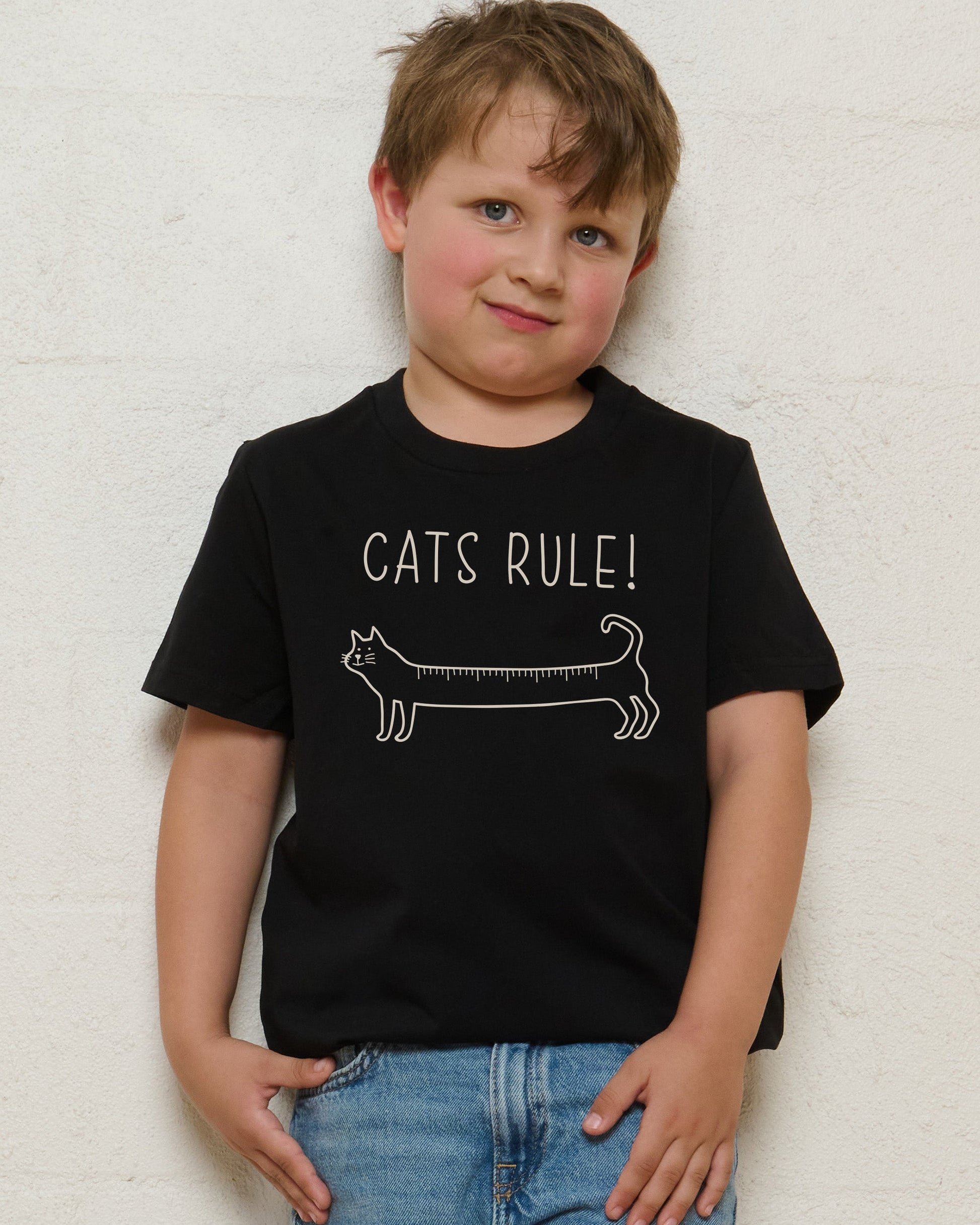 Cats Rule Kids T-Shirt Unisex T-shirt, Sweatshirt, Hoodie, Long Sleeve Tee - T-Shirt, Sweatshirt, Hoodie