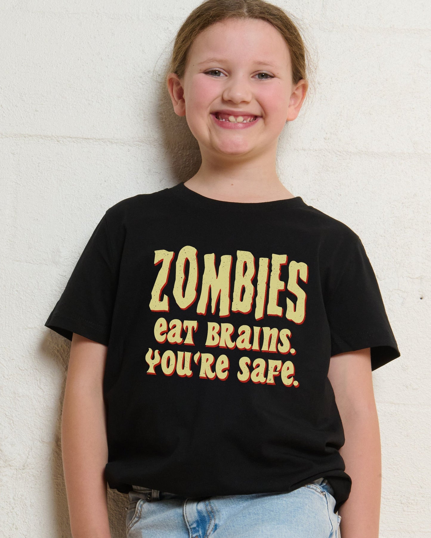 Zombies Eat Brains Kids T-Shirt Unisex T-shirt, Sweatshirt, Hoodie, Long Sleeve Tee - T-Shirt, Sweatshirt, Hoodie