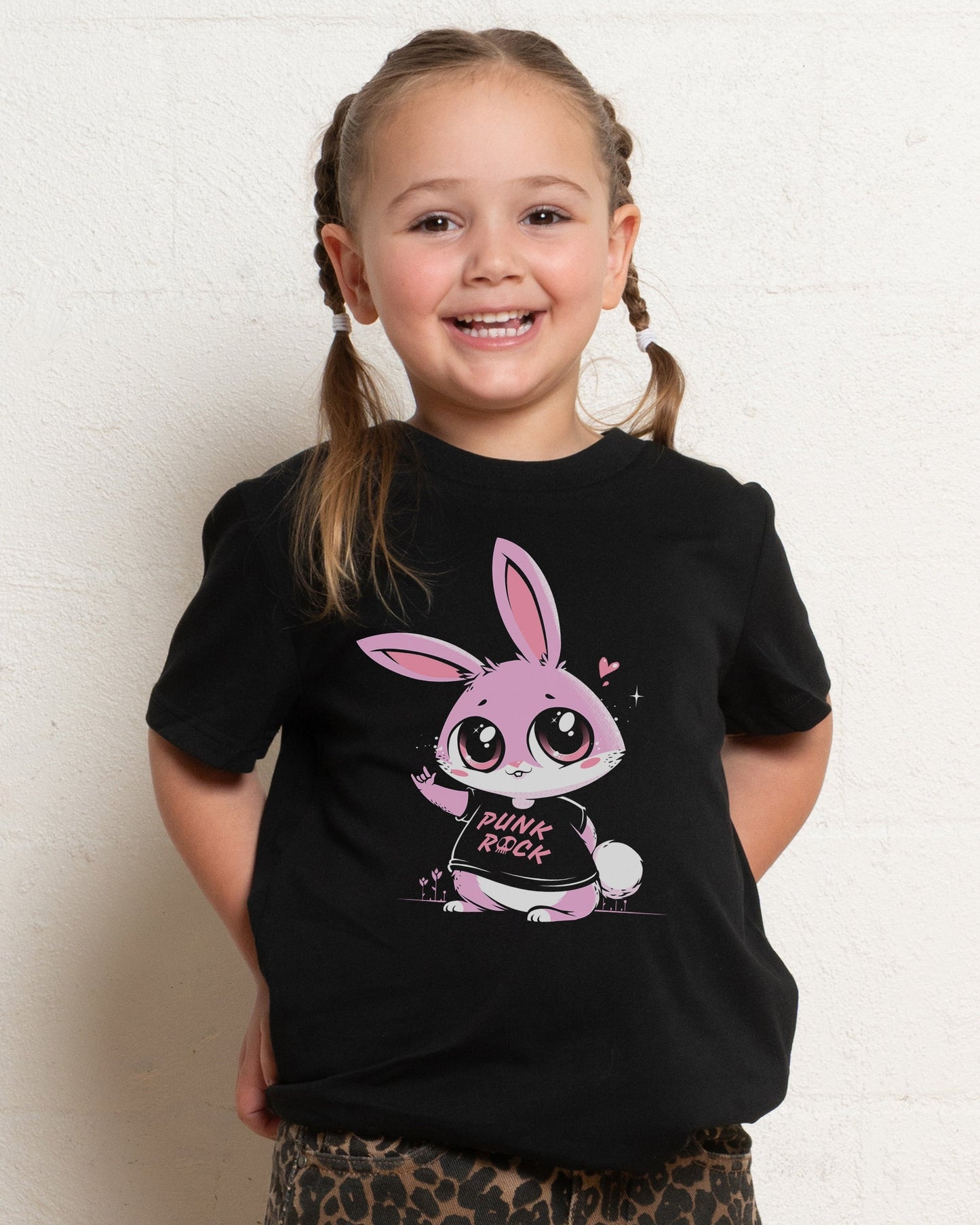 Punk Rock Bunny Kids T-Shirt Unisex T-shirt, Sweatshirt, Hoodie, Long Sleeve Tee - T-Shirt, Sweatshirt, Hoodie
