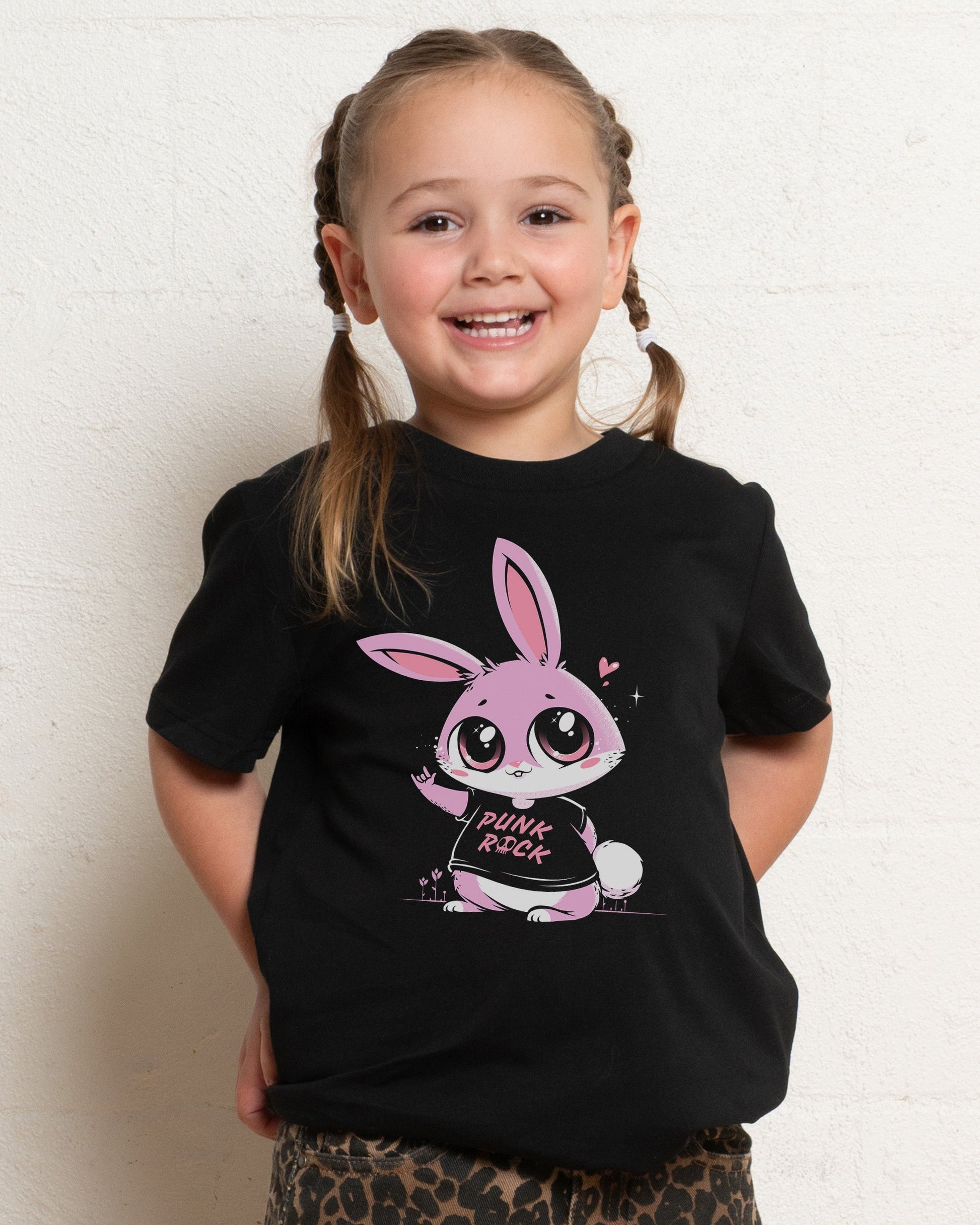 Punk Rock Bunny Kids T-Shirt Unisex T-shirt, Sweatshirt, Hoodie, Long Sleeve Tee - T-Shirt, Sweatshirt, Hoodie