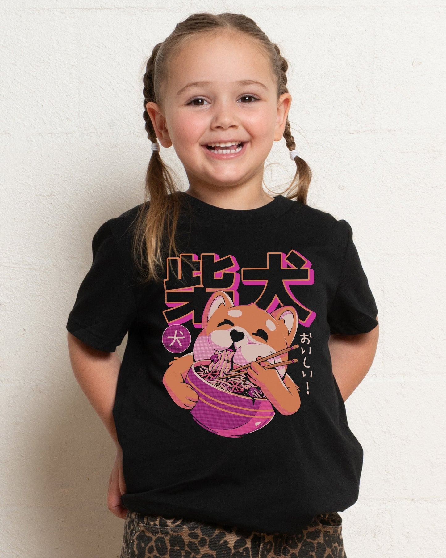 Shiba Noodles Kids T-Shirt Unisex T-shirt, Sweatshirt, Hoodie, Long Sleeve Tee - T-Shirt, Sweatshirt, Hoodie