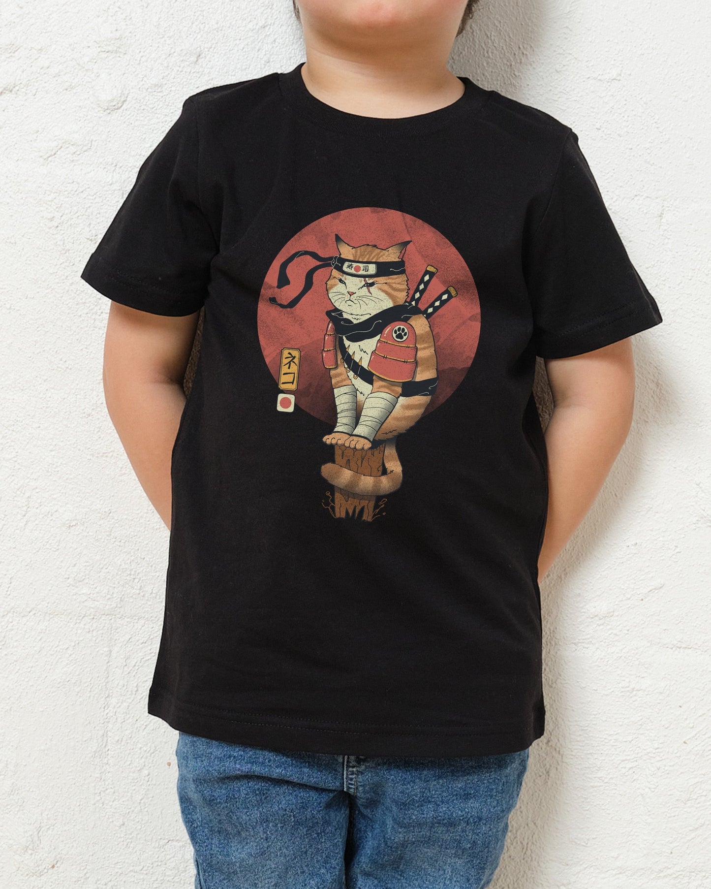 Shinobi Cat Kids T-Shirt Unisex T-shirt, Sweatshirt, Hoodie, Long Sleeve Tee - T-Shirt, Sweatshirt, Hoodie