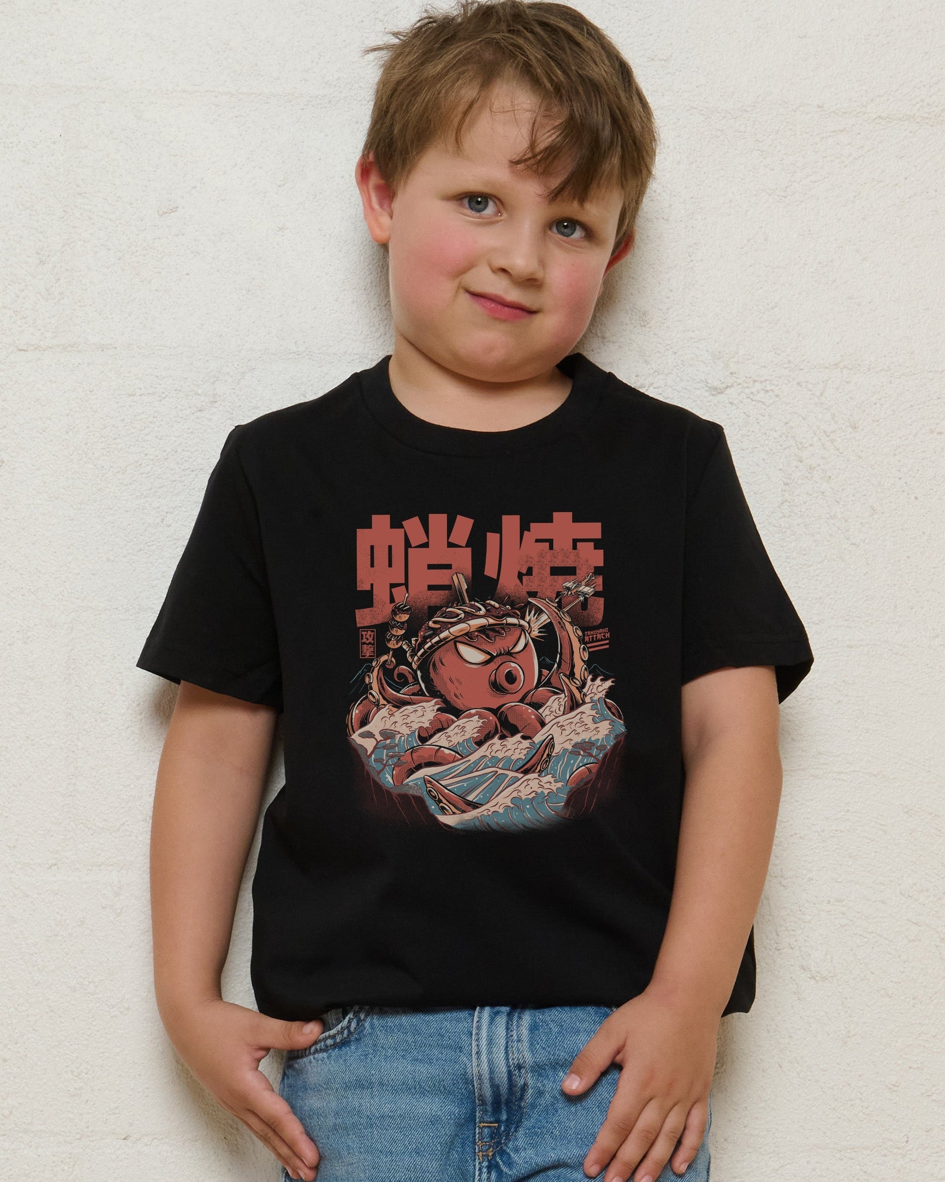 Takoyaki Attack Kids T-Shirt Unisex T-shirt, Sweatshirt, Hoodie, Long Sleeve Tee - T-Shirt, Sweatshirt, Hoodie