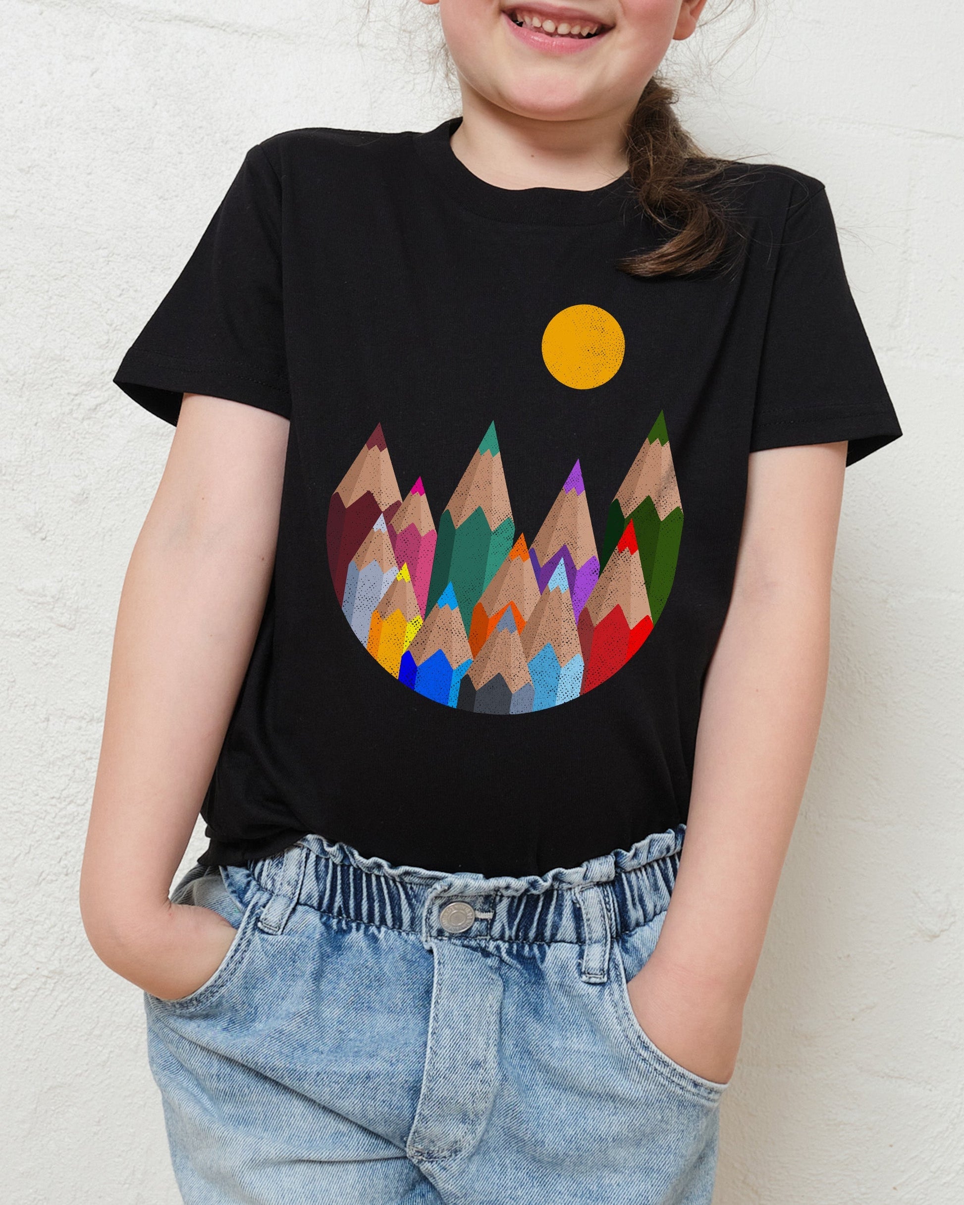 12 Colour Mountains Kids T-Shirt Unisex T-shirt, Sweatshirt, Hoodie, Long Sleeve Tee - T-Shirt, Sweatshirt, Hoodie