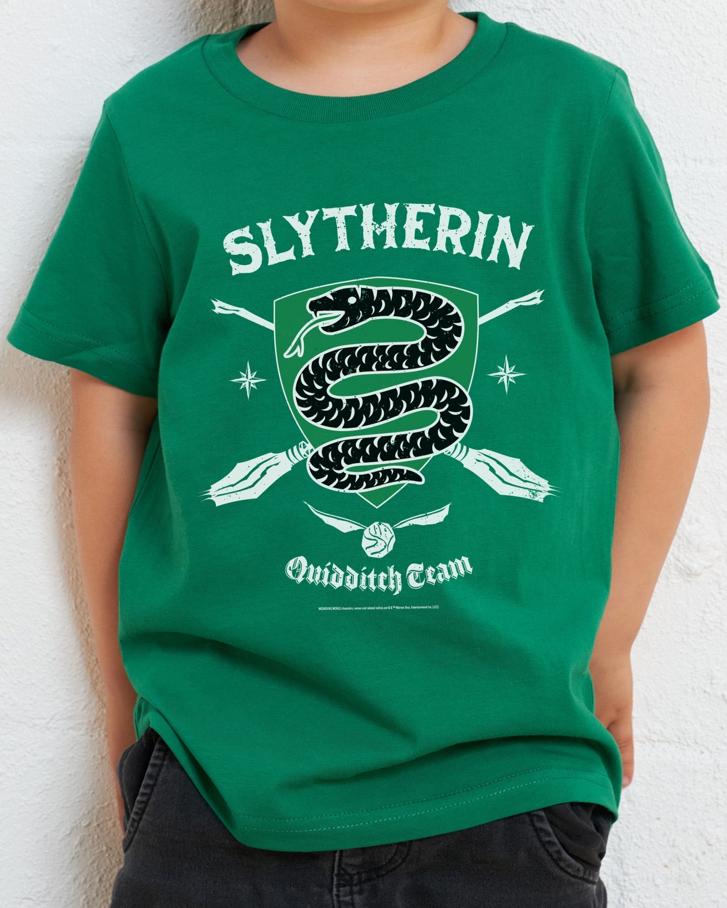 Slytherin Quidditch Team Kids T-Shirt Unisex T-shirt, Sweatshirt, Hoodie, Long Sleeve Tee - T-Shirt, Sweatshirt, Hoodie