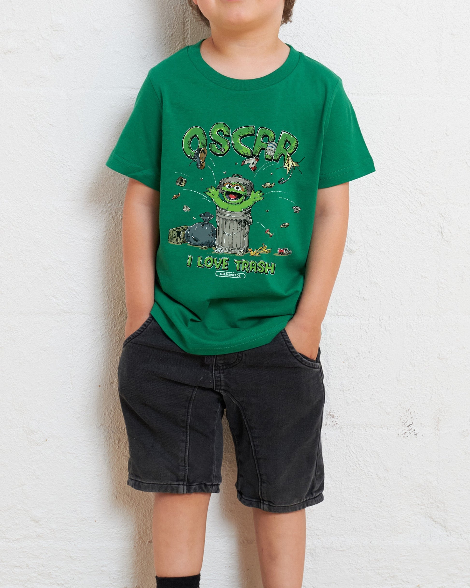 Oscar I Love Trash Kids T-Shirt Unisex T-shirt, Sweatshirt, Hoodie, Long Sleeve Tee - T-Shirt, Sweatshirt, Hoodie