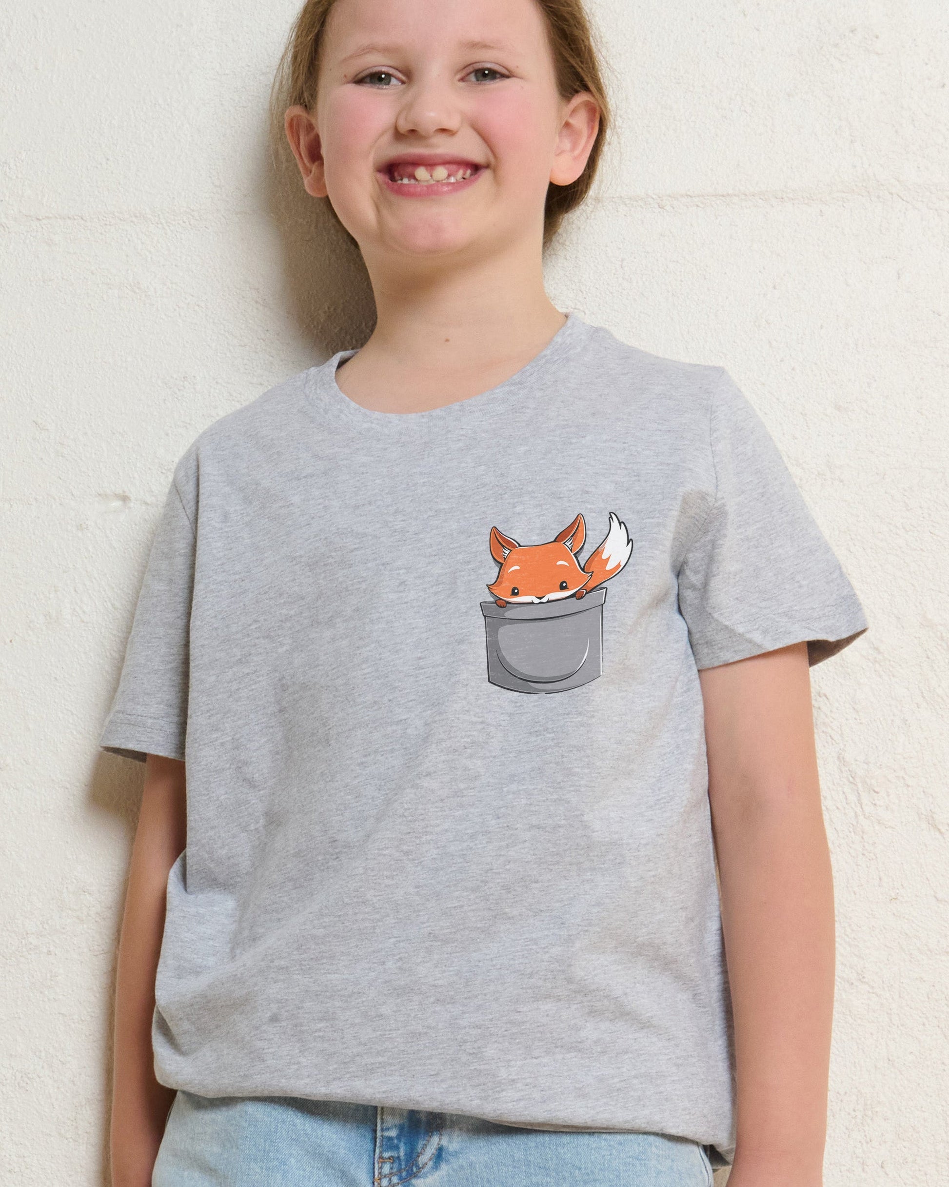 Pocket Fox Kids T-Shirt Unisex T-shirt, Sweatshirt, Hoodie, Long Sleeve Tee - T-Shirt, Sweatshirt, Hoodie