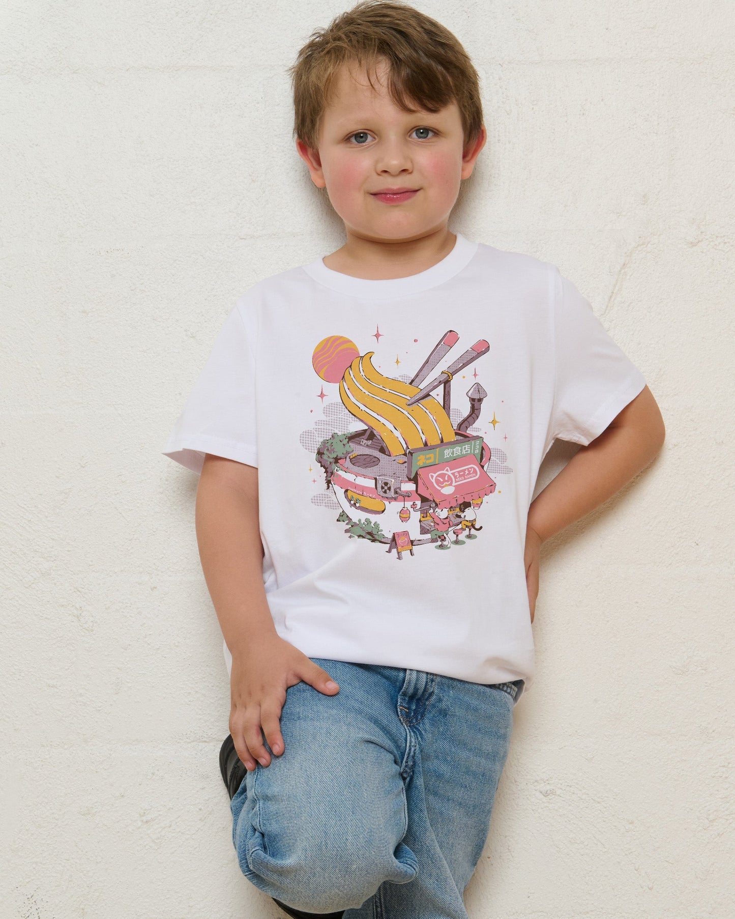 Ramen Bowl Restaurant Kids T-Shirt Unisex T-shirt, Sweatshirt, Hoodie, Long Sleeve Tee - T-Shirt, Sweatshirt, Hoodie