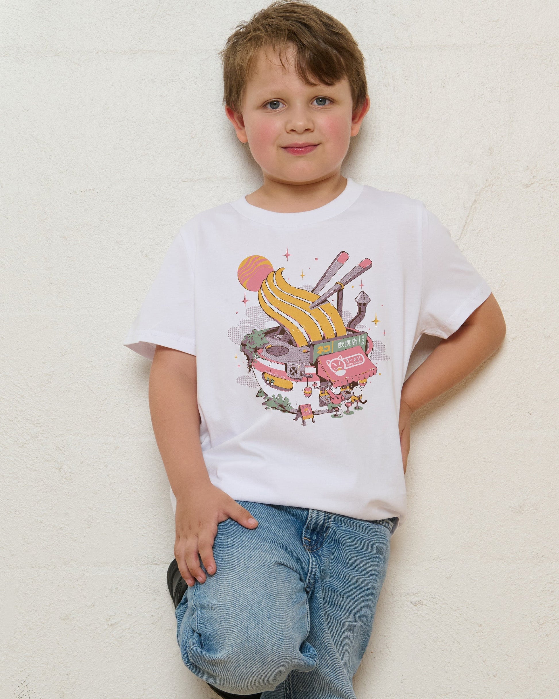 Ramen Bowl Restaurant Kids T-Shirt Unisex T-shirt, Sweatshirt, Hoodie, Long Sleeve Tee - T-Shirt, Sweatshirt, Hoodie