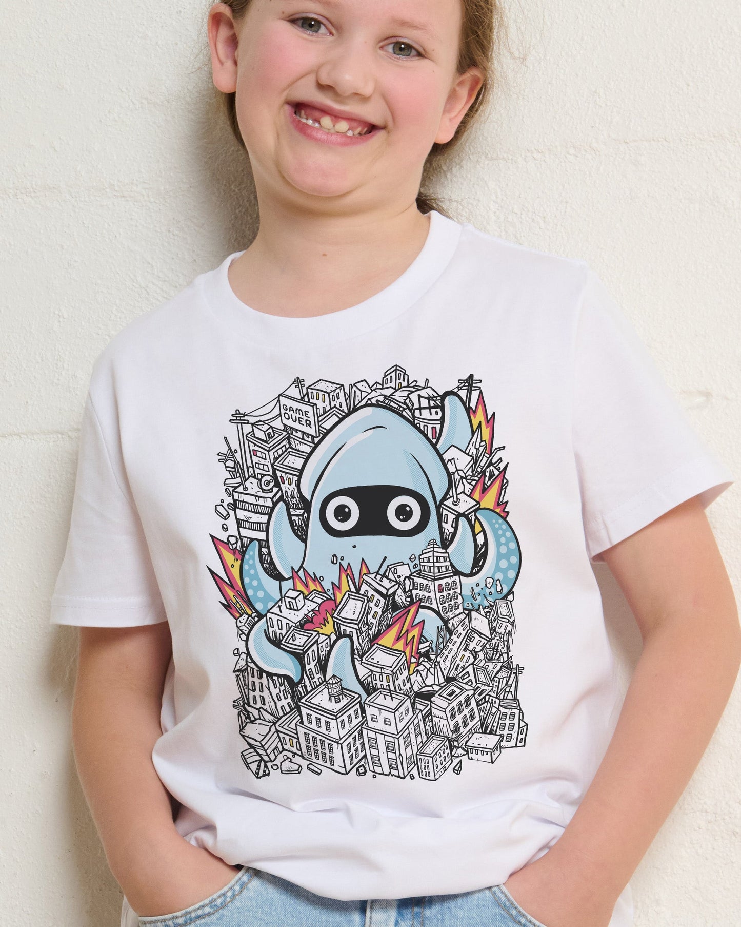 Tentacle Attack Kids T-Shirt Unisex T-shirt, Sweatshirt, Hoodie, Long Sleeve Tee - T-Shirt, Sweatshirt, Hoodie