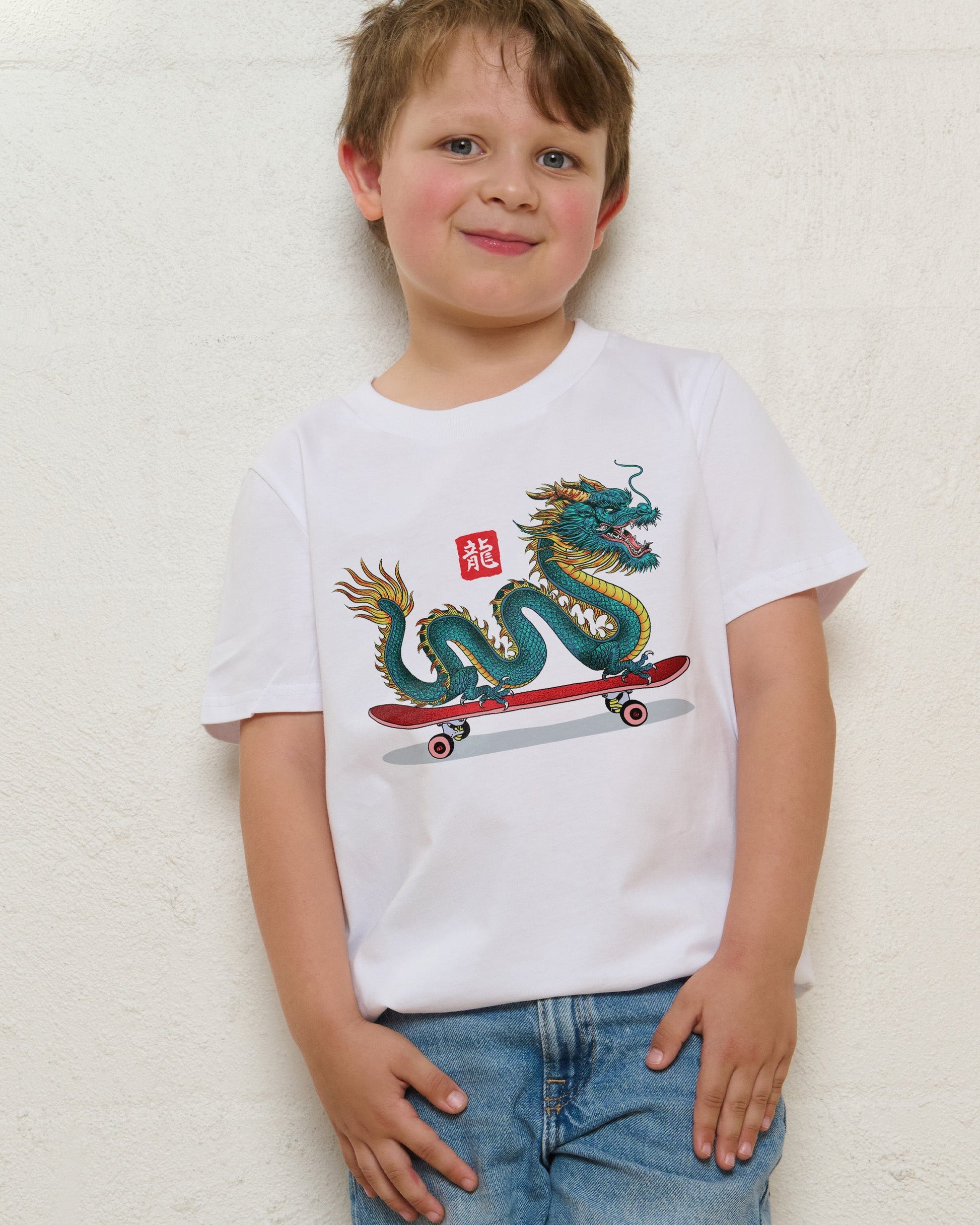 Long Board Dragon Kids T-Shirt Unisex T-shirt, Sweatshirt, Hoodie, Long Sleeve Tee - T-Shirt, Sweatshirt, Hoodie