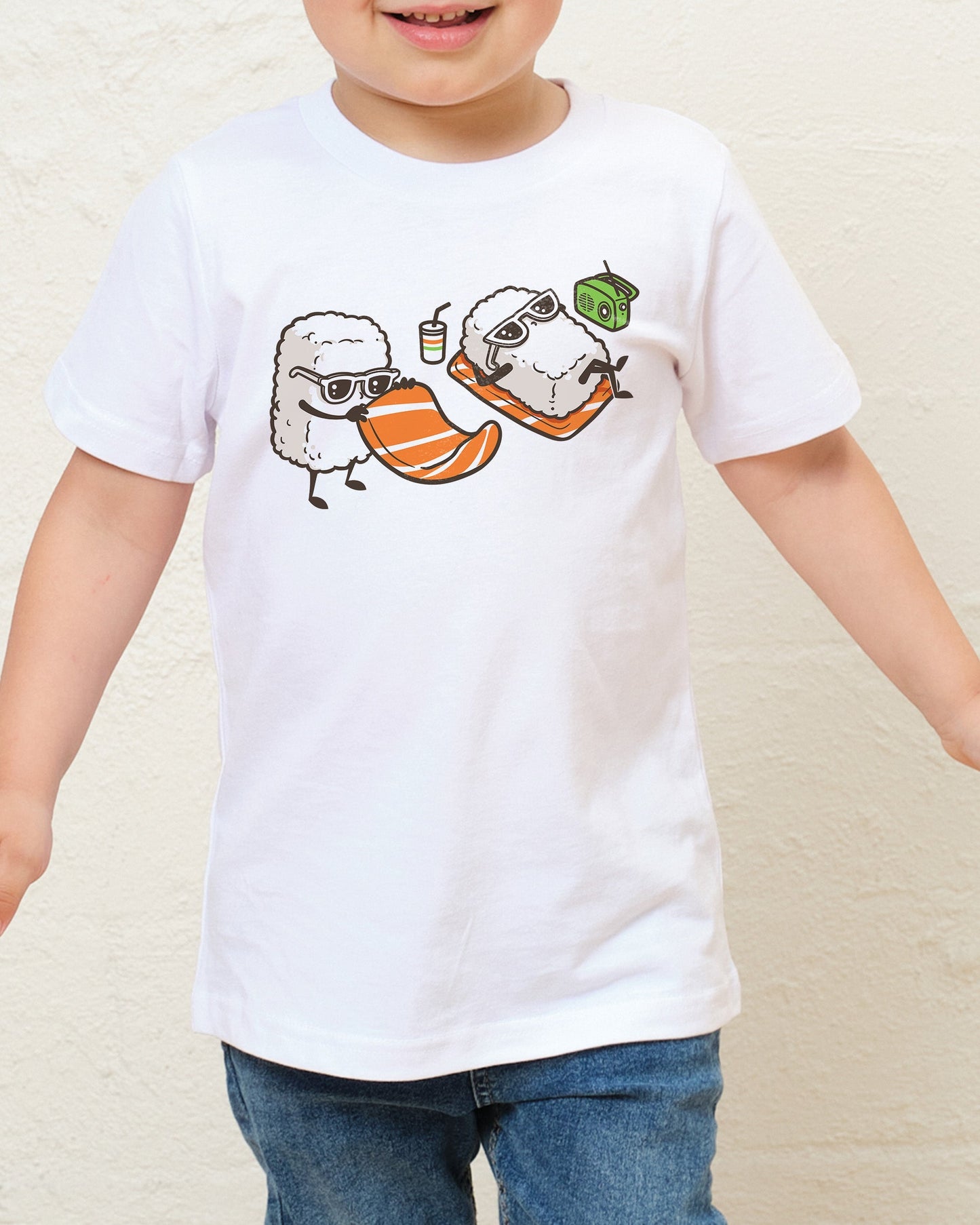 Summer Sushi Kids T-Shirt Unisex T-shirt, Sweatshirt, Hoodie, Long Sleeve Tee - T-Shirt, Sweatshirt, Hoodie