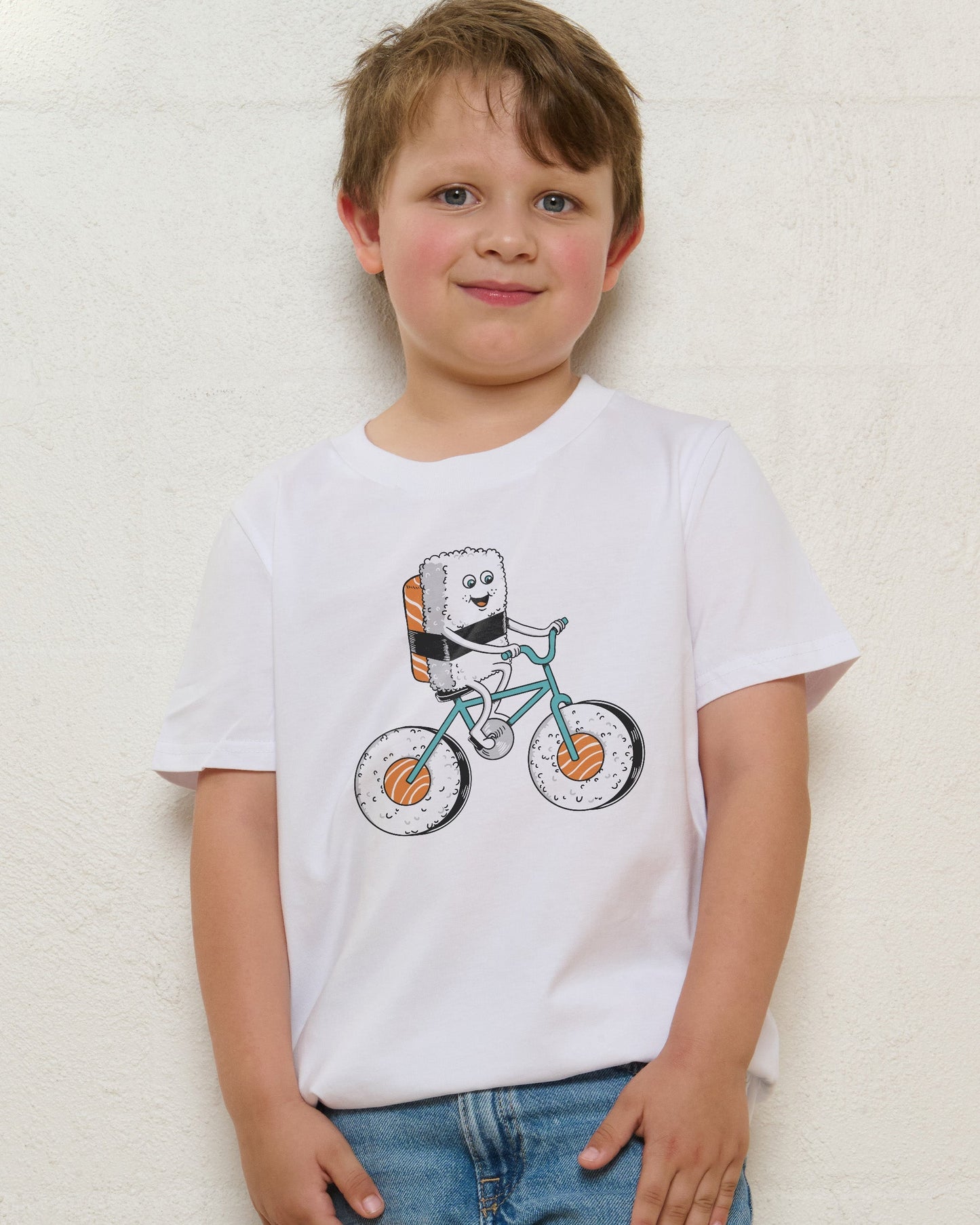 Sushi Bicycle Kids T-Shirt Unisex T-shirt, Sweatshirt, Hoodie, Long Sleeve Tee - T-Shirt, Sweatshirt, Hoodie