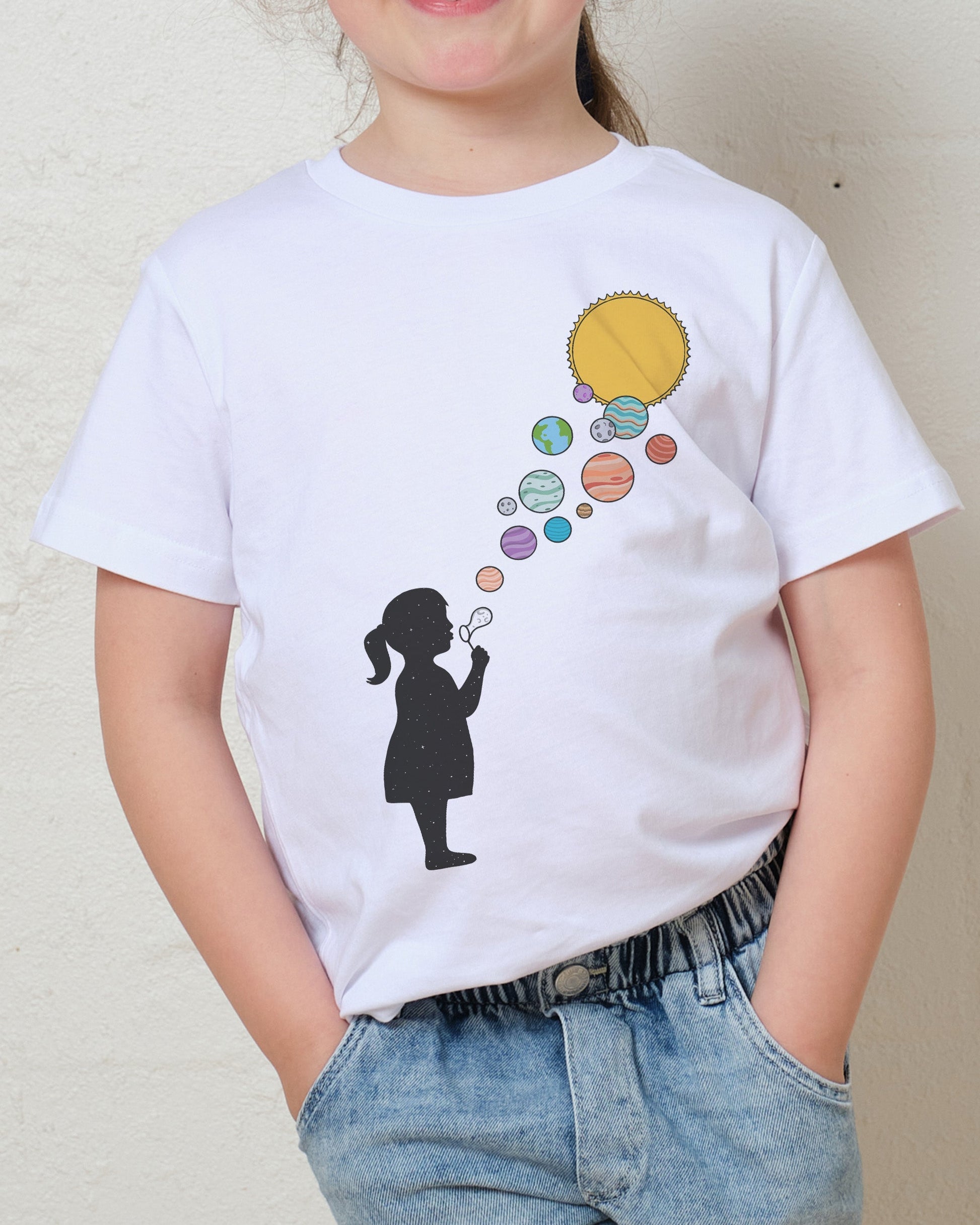 Bubble Planets Kids T-Shirt Unisex T-shirt, Sweatshirt, Hoodie, Long Sleeve Tee - T-Shirt, Sweatshirt, Hoodie