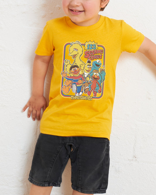 123 Sesame St Kids T-Shirt Unisex T-shirt, Sweatshirt, Hoodie, Long Sleeve Tee - T-Shirt, Sweatshirt, Hoodie