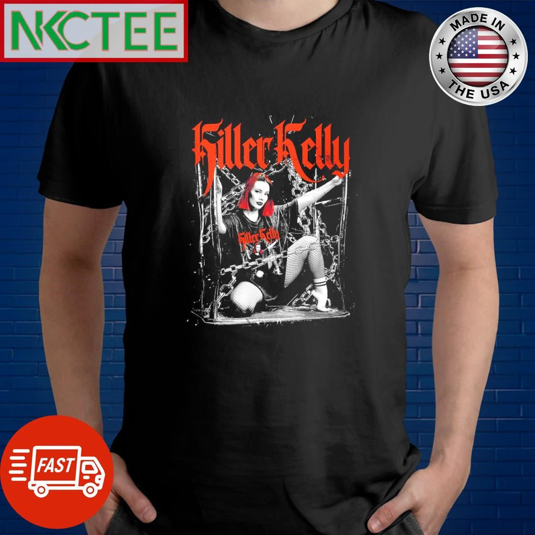 Killer Kelly chained shirt Unisex T-shirt, Sweatshirt, Hoodie, Long Sleeve Tee - T-Shirt, Sweatshirt, Hoodie