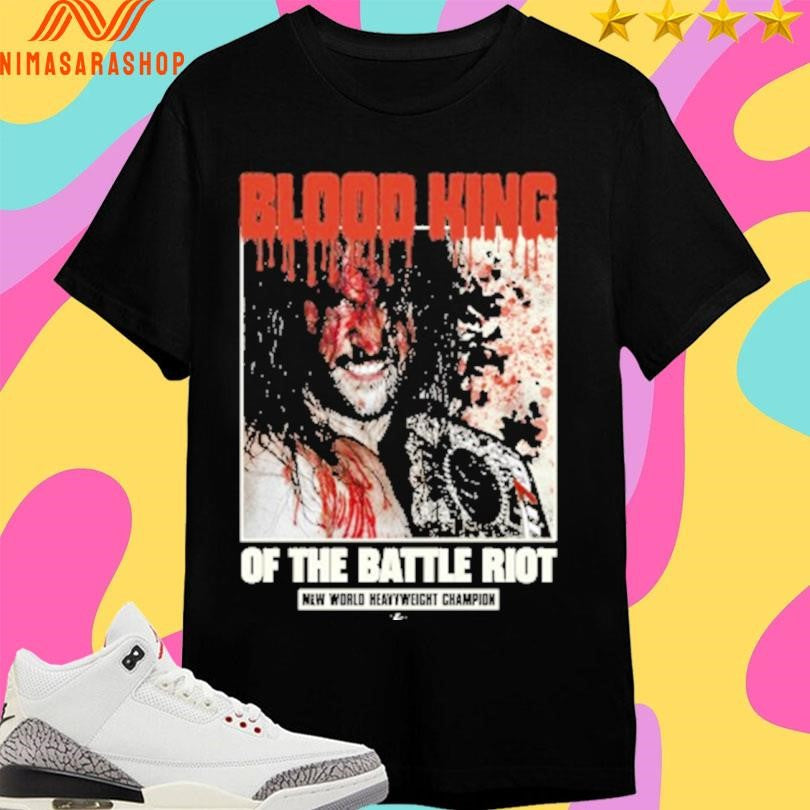 Killer Kross Blood King Of The Battle Riot Mlw World - Adult & Kids T-Shirts, Sweatshirts & Hoodies apparel design preview 1