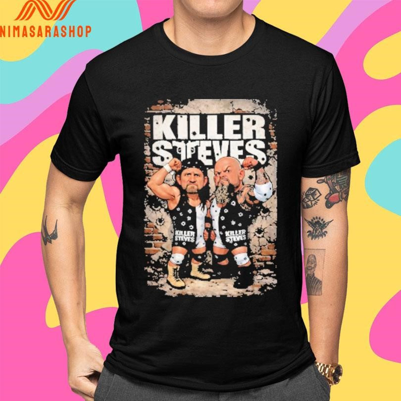 Killer Steves Cartoon 2026 - Adult & Kids T-Shirts, Sweatshirts & Hoodies apparel design preview 4