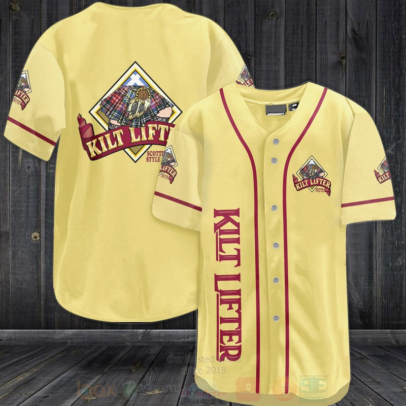 FASHION Kilt Lifter Baseball Jerseys Botton Shirt baseball jersey product view 1