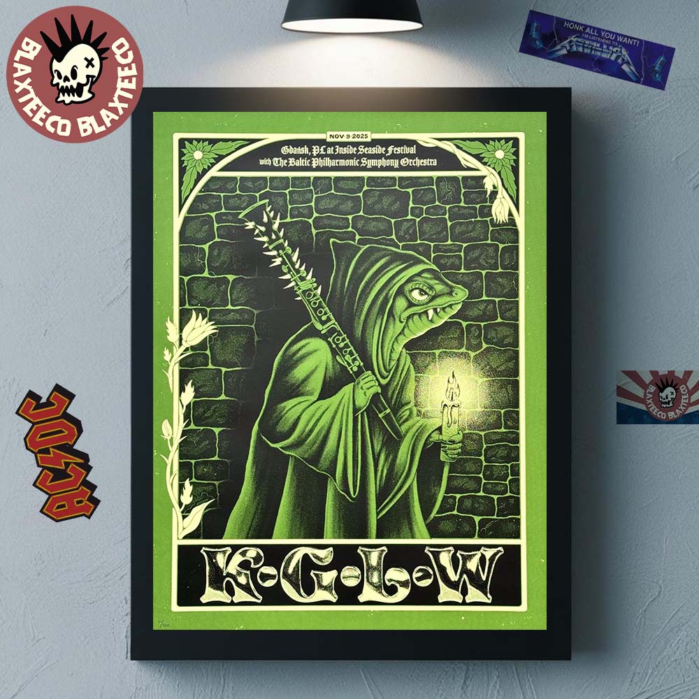 King Gizzard And The Lizard Wizard Gdansk Poland 2025 Event Poster At Inside Seaside Festival On November 9 2025 Home Decor Poster Canvas - T-Shirt, Sweatshirt, Hoodie
