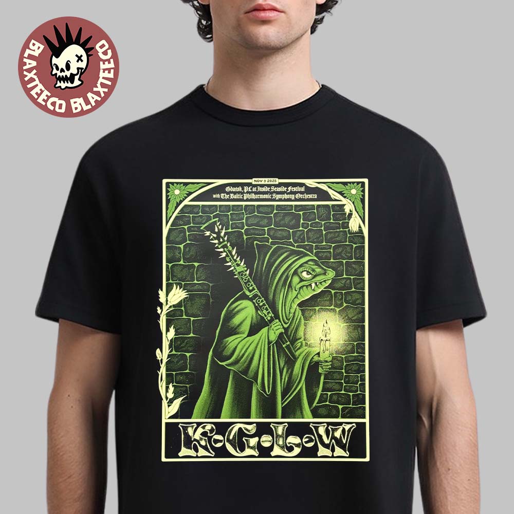King Gizzard And The Lizard Wizard Gdansk Poland 2025 Event Poster At Inside Seaside Festival On November 9 2025 T-Shirt - T-Shirt, Sweatshirt, Hoodie