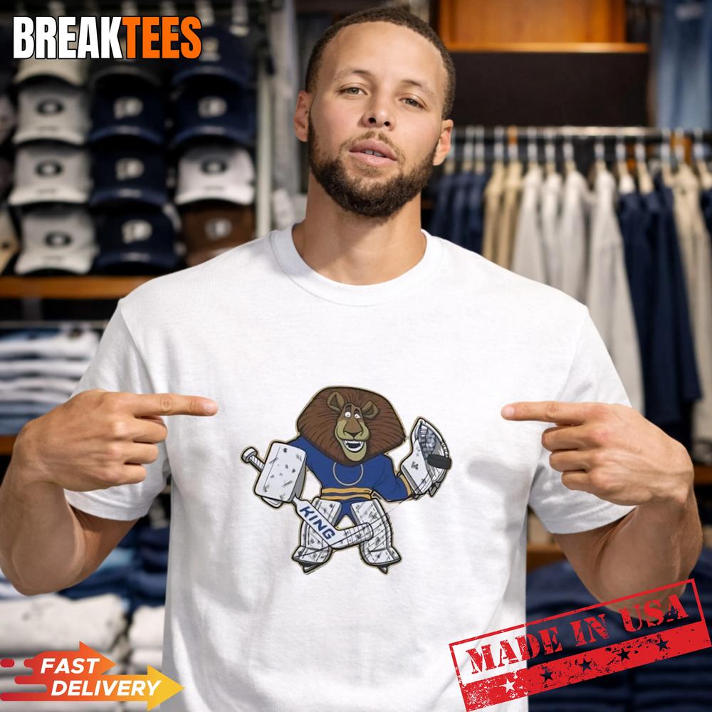 King of the Crease 2026 Playoffs Buffalo Sabres Hockey T-Shirt Unisex T-shirt, Sweatshirt, Hoodie, Long Sleeve Tee - T-Shirt, Sweatshirt, Hoodie