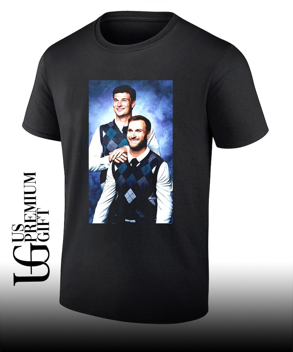 Kirk Cousins and Fernando Mendoza Step Brothers shirt Unisex T-shirt, Sweatshirt, Hoodie, Long Sleeve Tee - T-Shirt, Sweatshirt, Hoodie