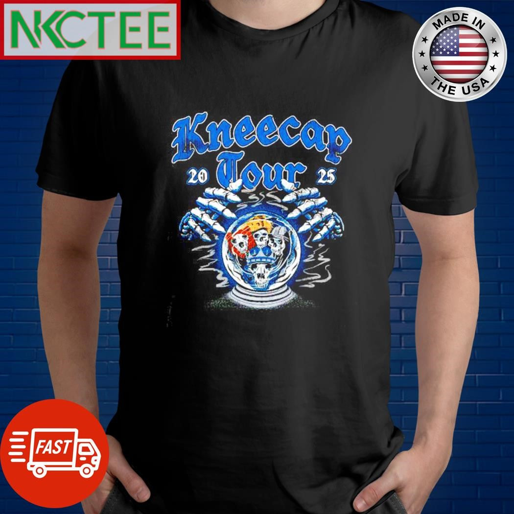 Kneecap Tour 2025 snow ball skeleton shirt Unisex T-shirt, Sweatshirt, Hoodie, Long Sleeve Tee - T-Shirt, Sweatshirt, Hoodie