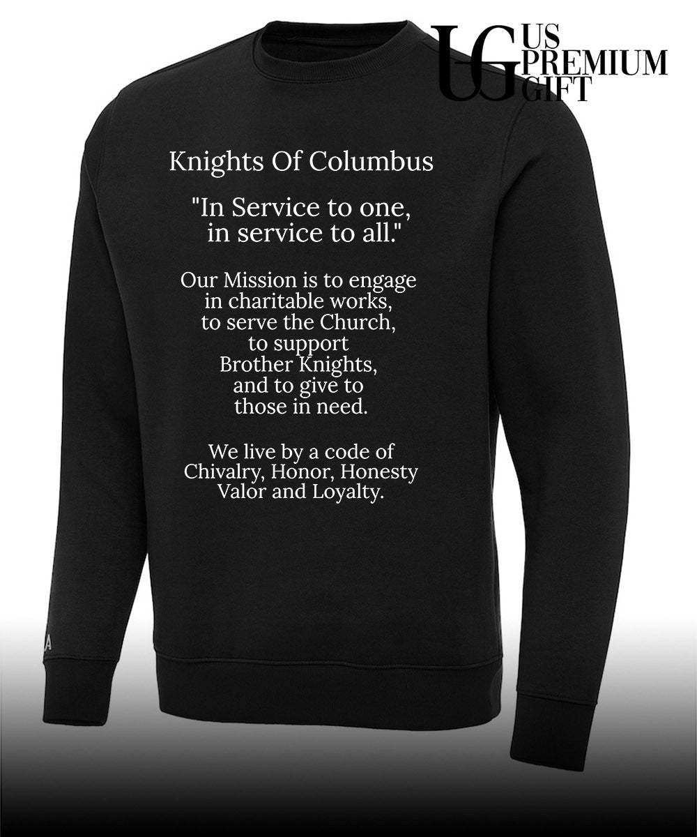 Knights Of Columbus - Adult & Kids T-Shirts, Sweatshirts & Hoodies apparel design preview 5