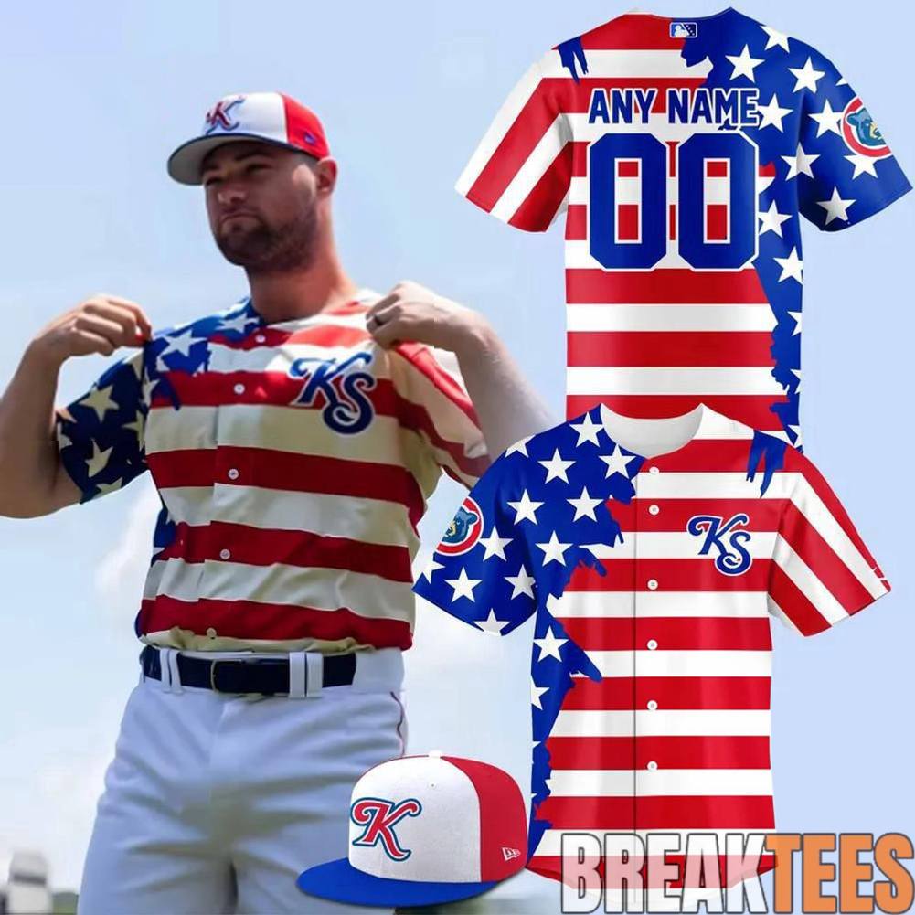Knoxville Smokies 2026 Independence Day America Flag Custom Baseball Jersey Unisex T-shirt, Sweatshirt, Hoodie, Long Sleeve Tee - T-Shirt, Sweatshirt, Hoodie