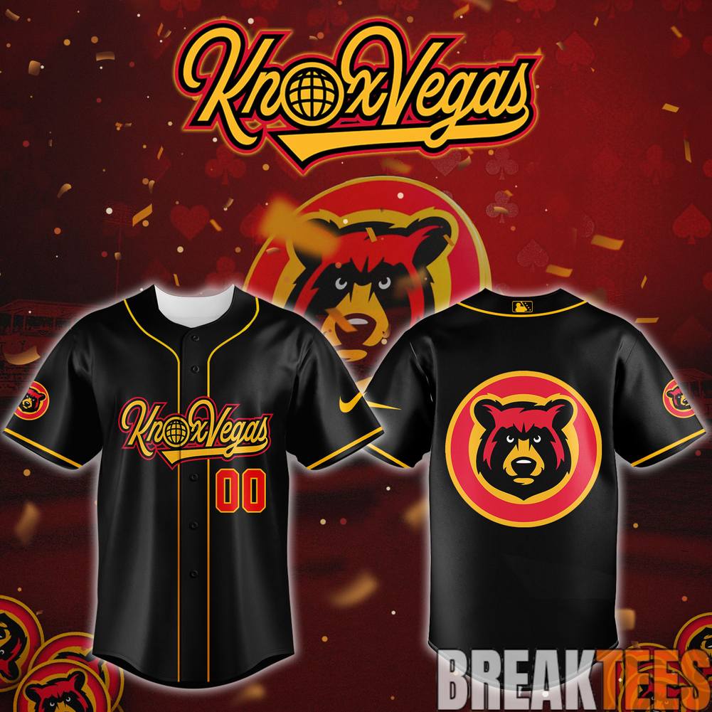 Knoxville Smokies Knox Vegas Custom Jersey sports jersey product view 1