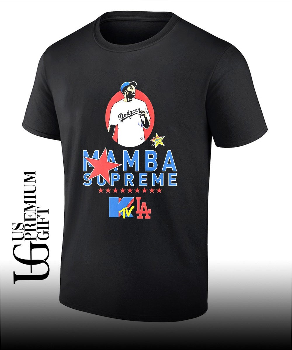 Kobe Bryant Los Angeles Dodgers Mamba shirt Unisex T-shirt, Sweatshirt, Hoodie, Long Sleeve Tee - T-Shirt, Sweatshirt, Hoodie