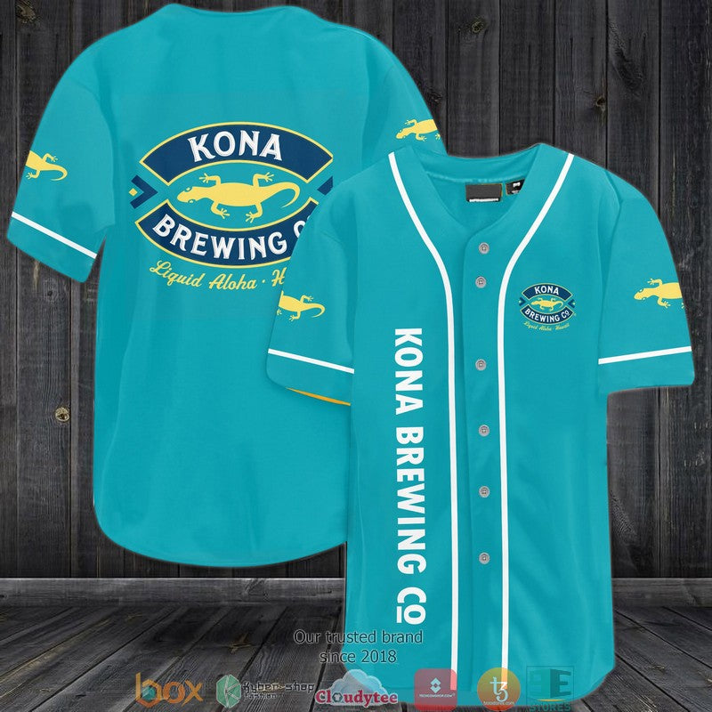 BEST Kona Brewing Co Baseball Jersey baseball jersey product view 1