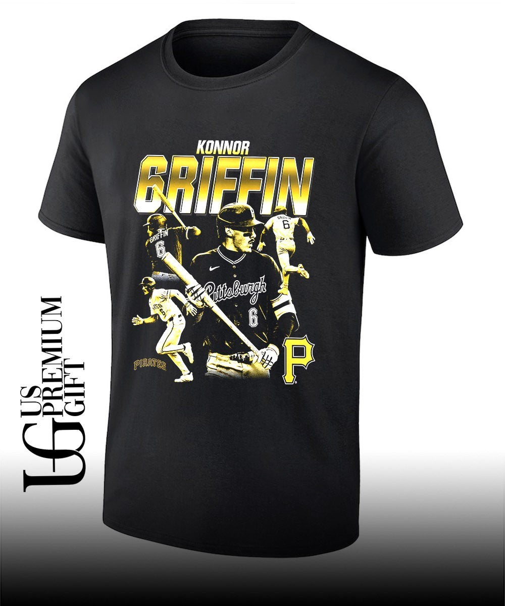 Konnor Griffin Pittsburgh Pirates baseball 2026 MLB shirt Unisex T-shirt, Sweatshirt, Hoodie, Long Sleeve Tee - T-Shirt, Sweatshirt, Hoodie