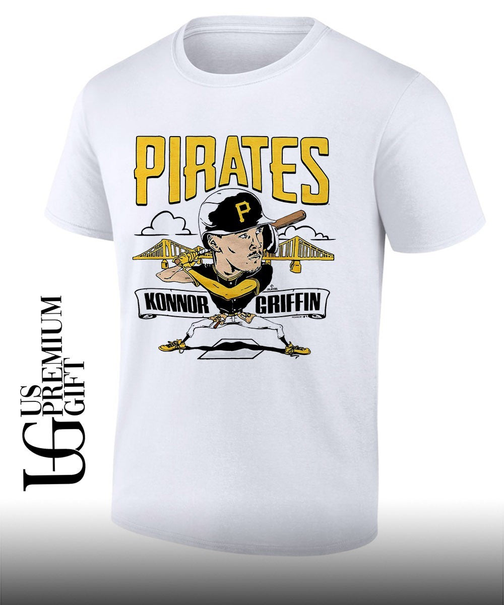 Konnor Griffin player Pittsburgh Pirates baseball 2026 MLB caricature shirt Unisex T-shirt, Sweatshirt, Hoodie, Long Sleeve Tee - T-Shirt, Sweatshirt, Hoodie