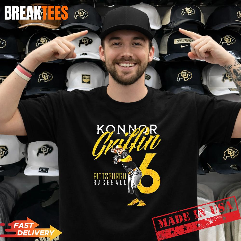 Konnor Griffin player Pittsburgh Pirates baseball graphic T-Shirt Unisex T-shirt, Sweatshirt, Hoodie, Long Sleeve Tee - T-Shirt, Sweatshirt, Hoodie
