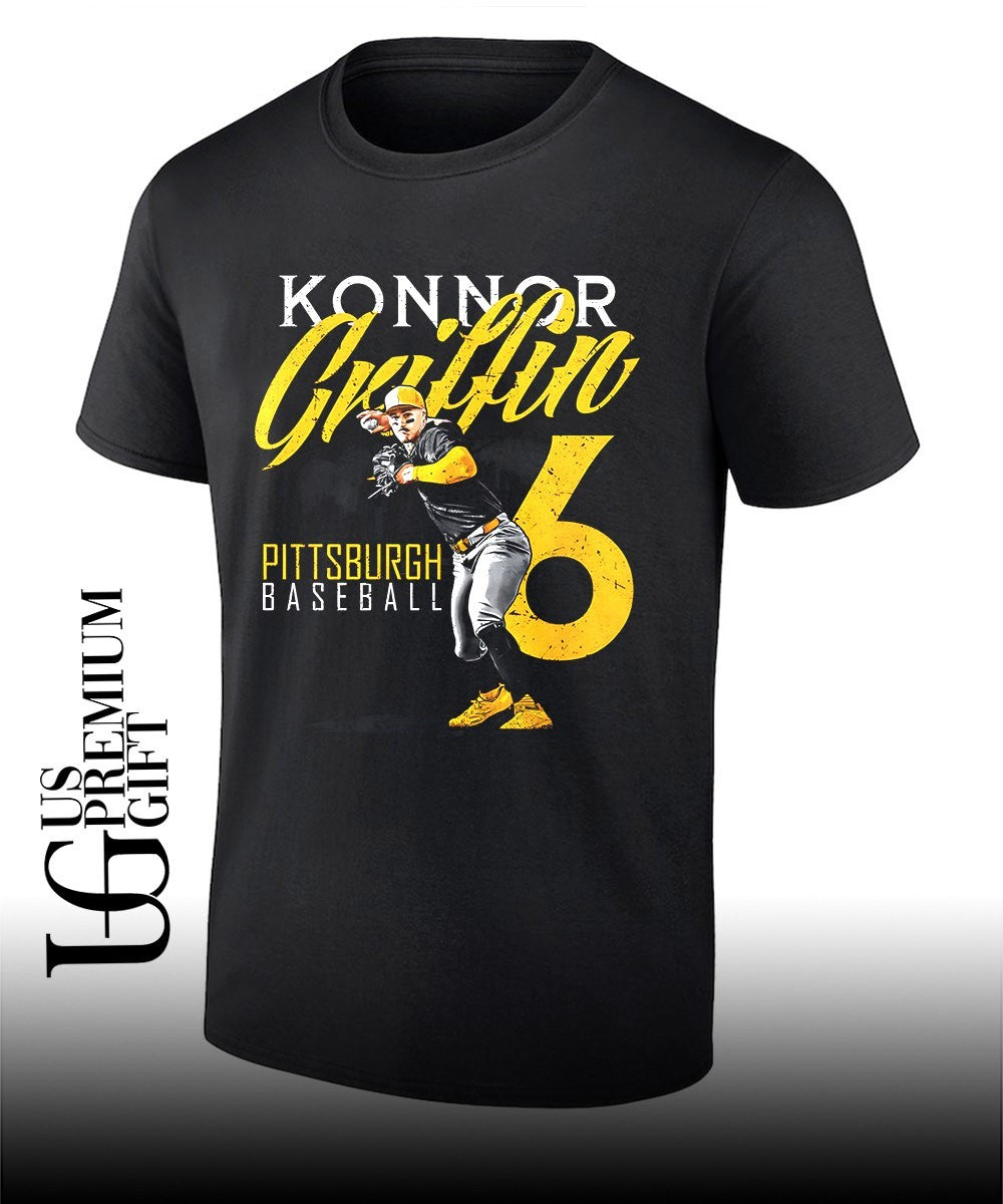 Konnor Griffin player Pittsburgh Pirates baseball graphic shirt Unisex T-shirt, Sweatshirt, Hoodie, Long Sleeve Tee - T-Shirt, Sweatshirt, Hoodie
