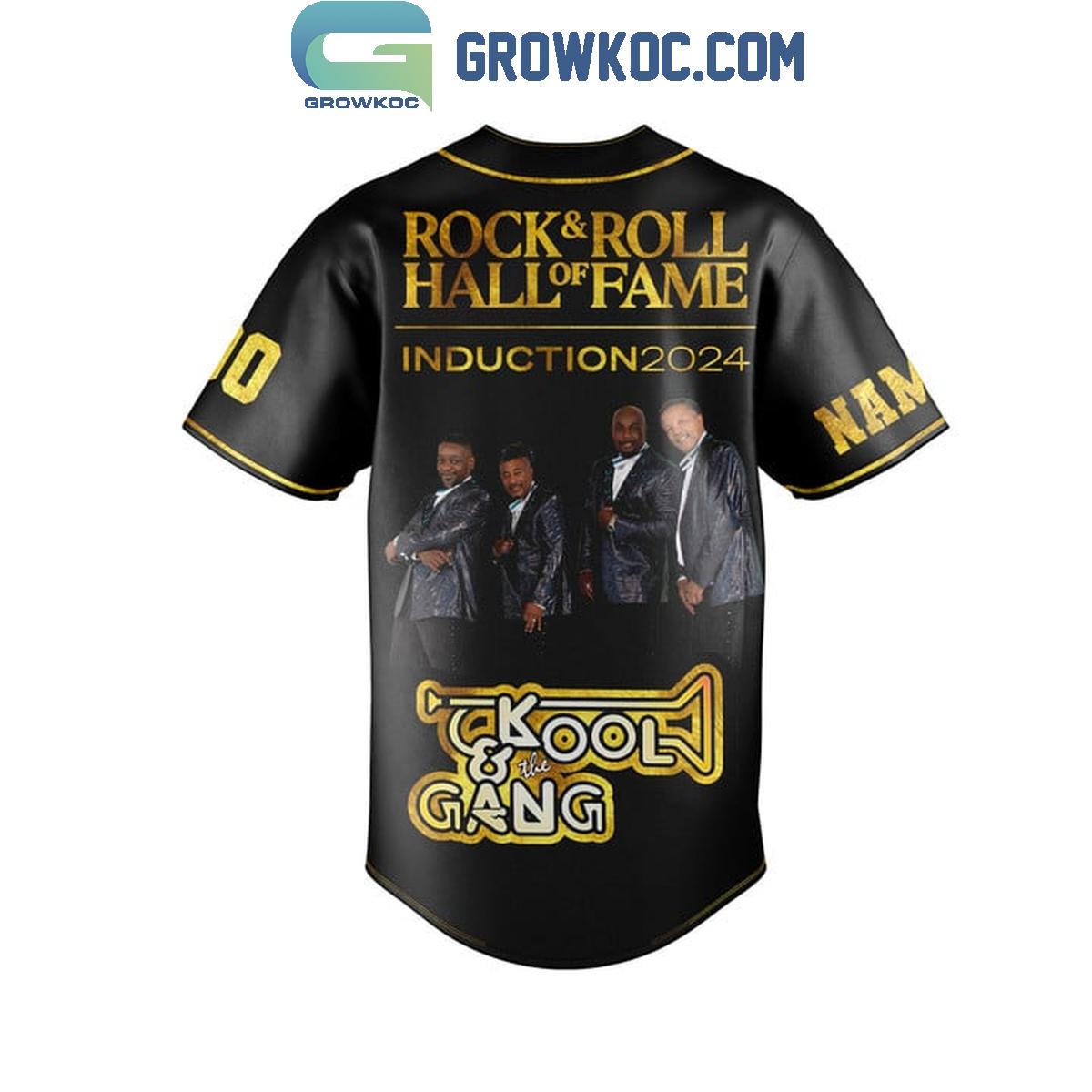 Kool And The Gang Introduction 2024 Hall Of Fame Personalized Baseball Jersey baseball jersey product view 3
