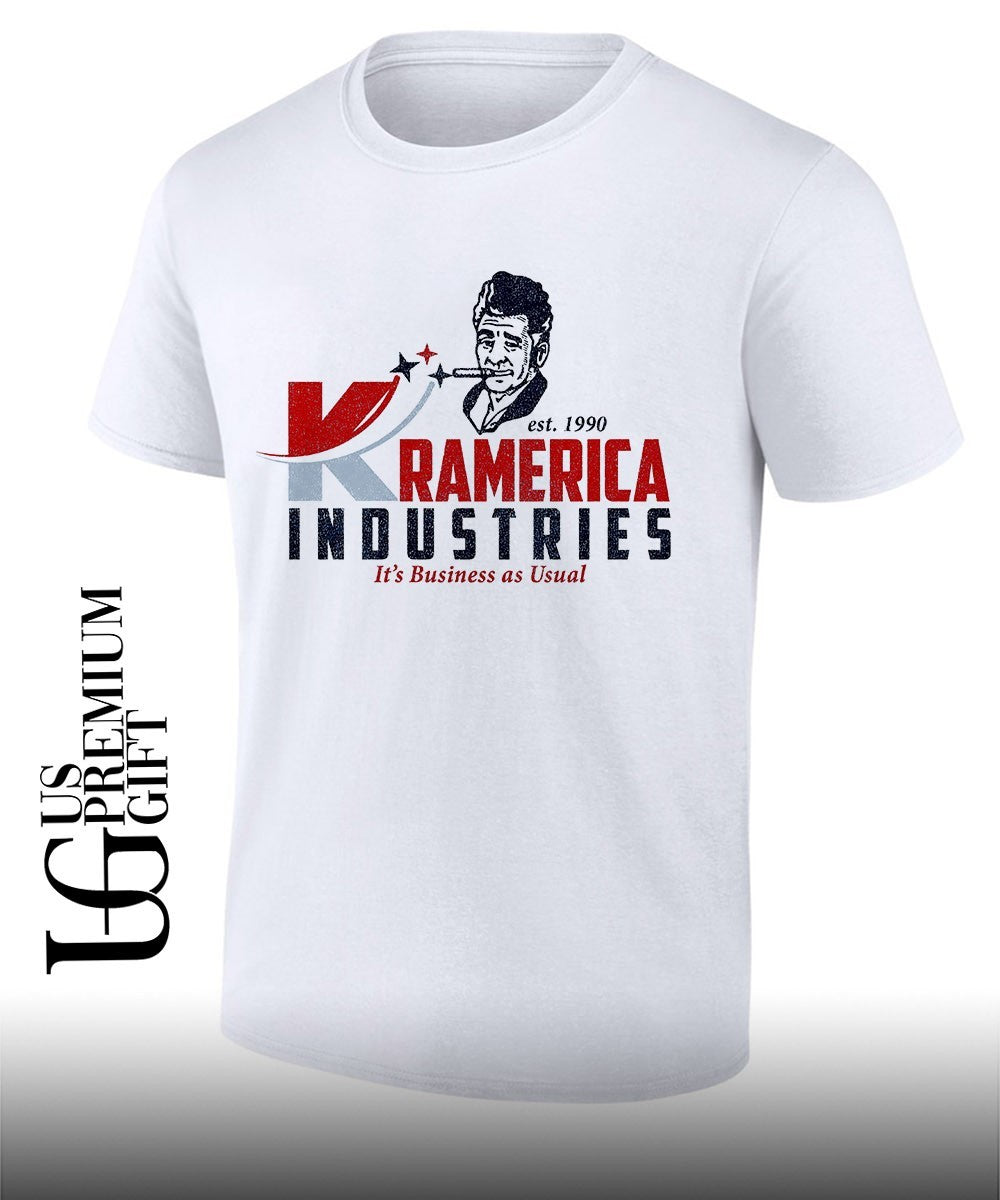Kramerica Industries its Business as Usual est 1990 shirt Unisex T-shirt, Sweatshirt, Hoodie, Long Sleeve Tee - T-Shirt, Sweatshirt, Hoodie