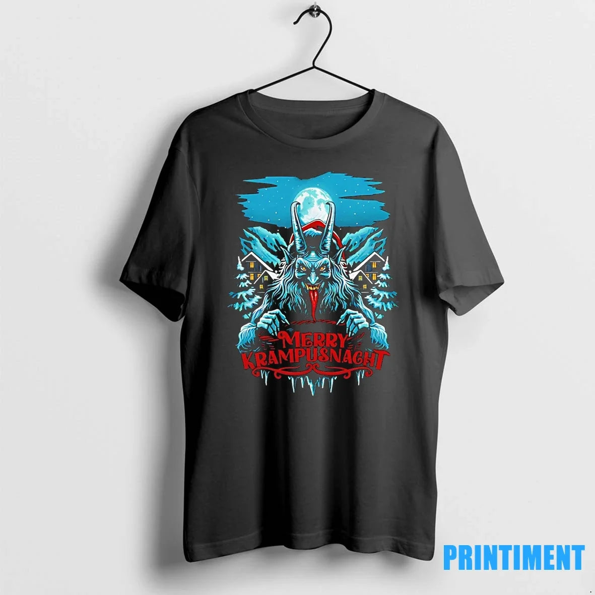 Krampus Merry Krampusnacht Tshirts Sweater Unisex T-shirt, Sweatshirt, Hoodie, Long Sleeve Tee - T-Shirt, Sweatshirt, Hoodie