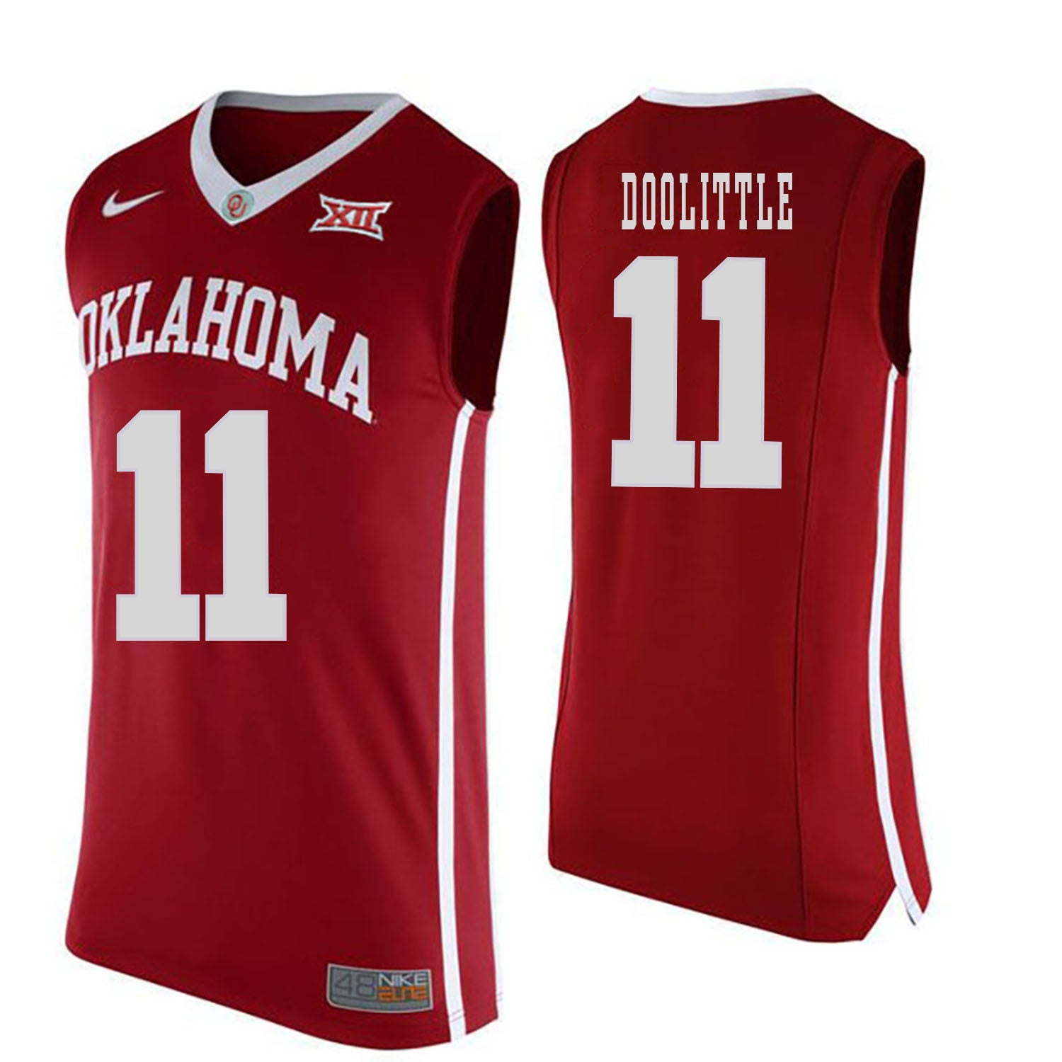 Kristian Doolittle 11 Red College Football Jersey football jersey product view 1