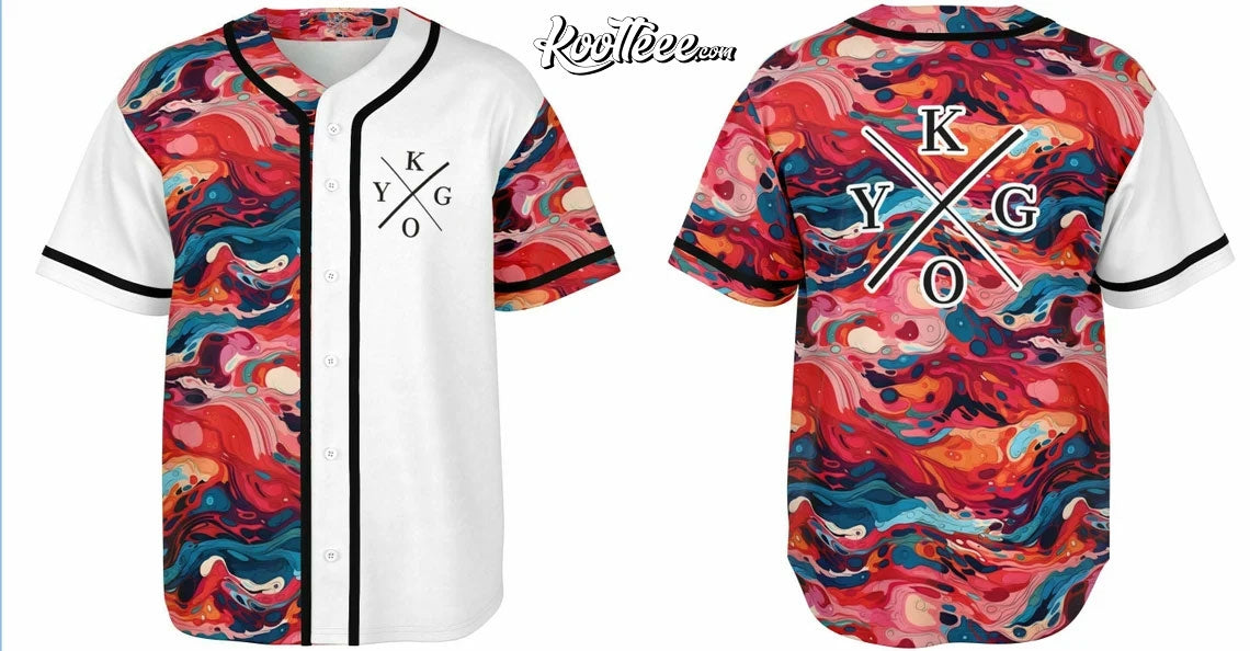 Kygo EDM Festival Baseball Jersey baseball jersey product view 1