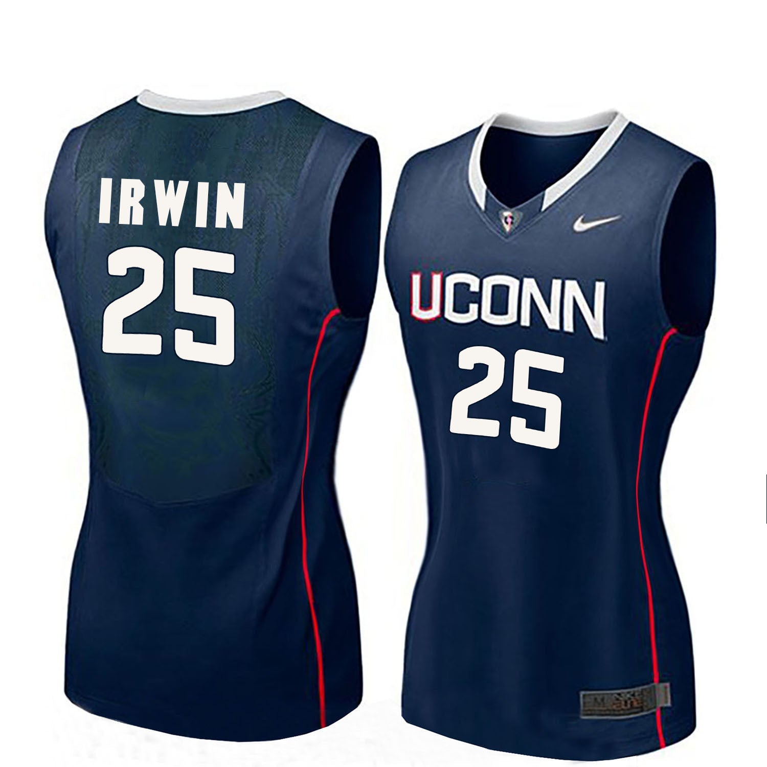 Kyla Irwin 25 Women Blue College Football Jersey football jersey product view 1