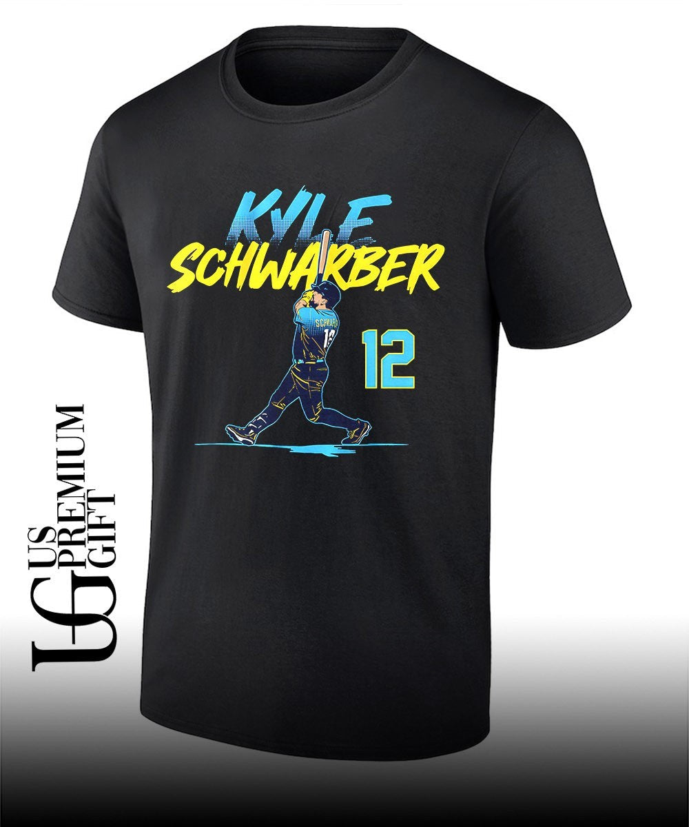 Kyle Schwarber Philadelphia Phillies swinging bat baseball 2026 MLB graphic shirt Unisex T-shirt, Sweatshirt, Hoodie, Long Sleeve Tee - T-Shirt, Sweatshirt, Hoodie