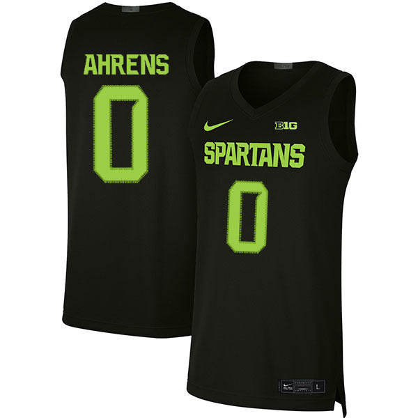 Kyle Ahrens 0 Balck College Football Jersey football jersey product view 1