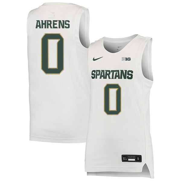 Kyle Ahrens 0 White College Football Jersey football jersey product view 1