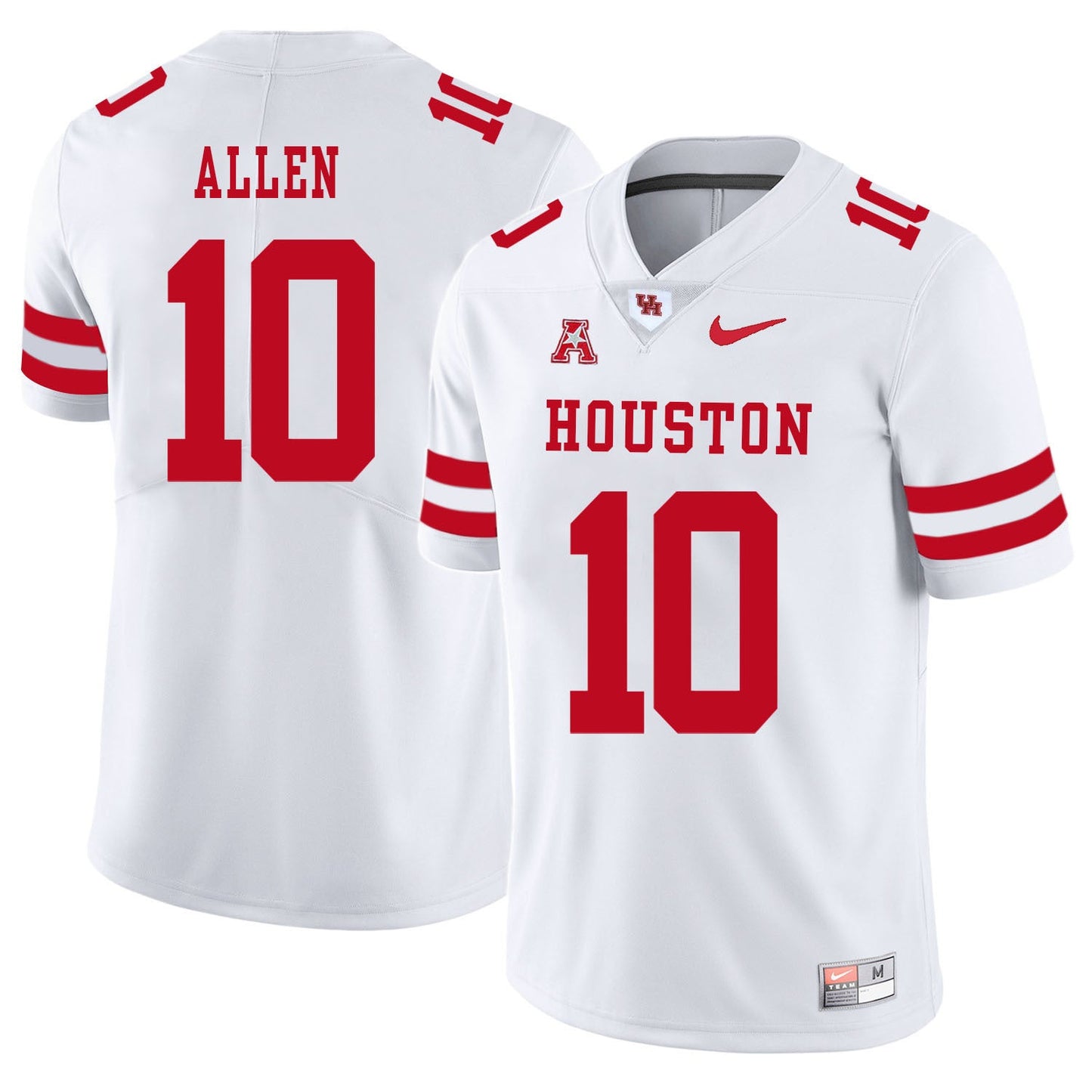 Kyle Allen 10 White College Football Jersey football jersey product view 1