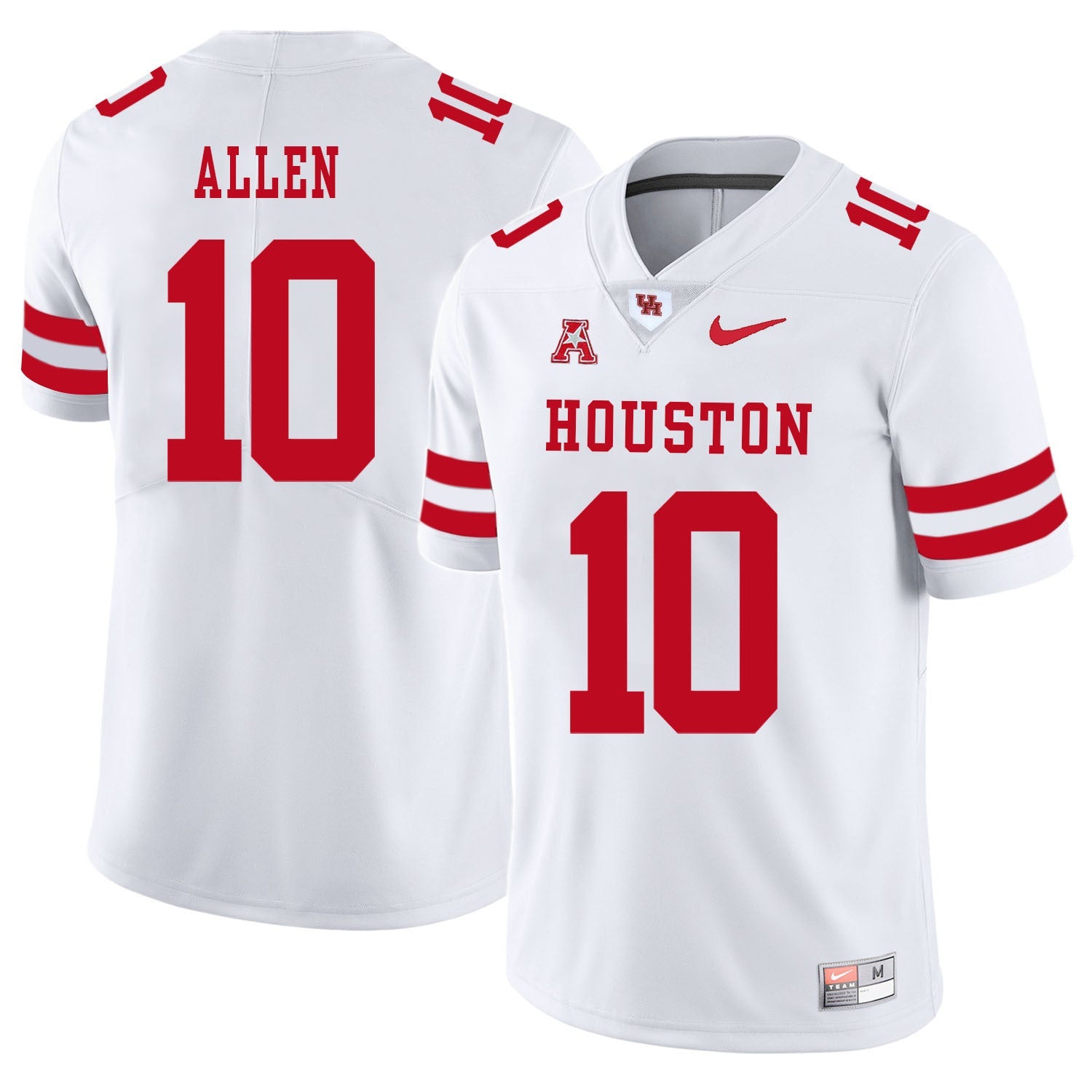 Kyle Allen 10 White College Football Jersey football jersey product view 1
